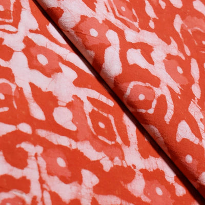 Mustard Dabu Handblock Print Fabric