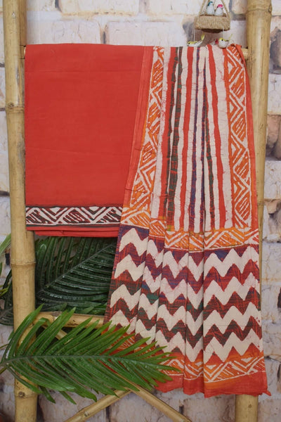 Dabu Print Suit Online - SSethnics