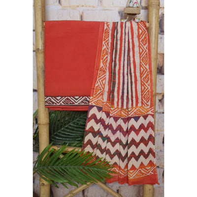 Dabu Print Suit Online - SSethnics