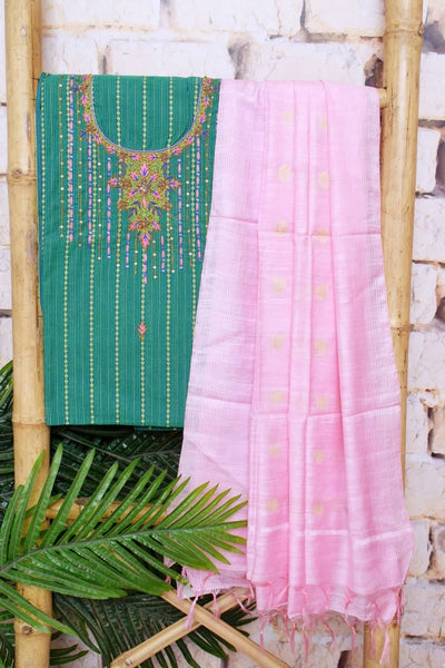 Cotton Embroidered Customised Set