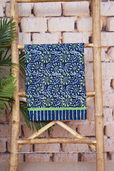 Cotton Blue Dabu Suits