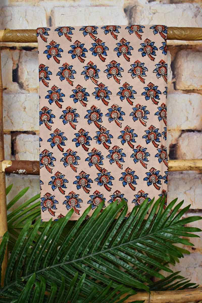 White Ajrakh Block Print Two Piece Set - SSEthnics