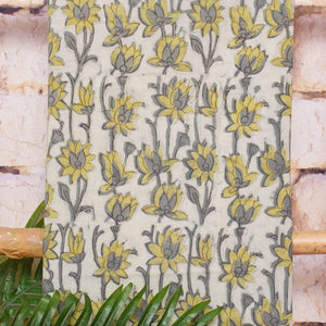 Grey Vanaspati Cotton Suit with Shibori Dupatta