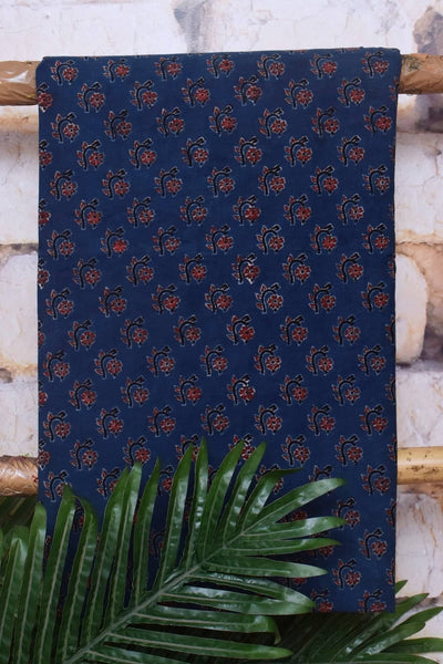 Madder Special Ajrakh Triple Block Cotton Suit