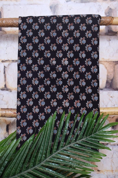 Madder Special Ajrakh Triple Block Cotton Suit