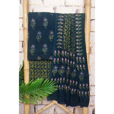 Nandana Cotton Suit with Hand Embroidery