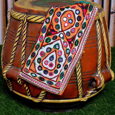 Kutch Oldwork Hand Embroidered Patch - SSEthnics