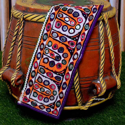 Kutch Oldwork Hand Embroidered Patch - SSEthnics