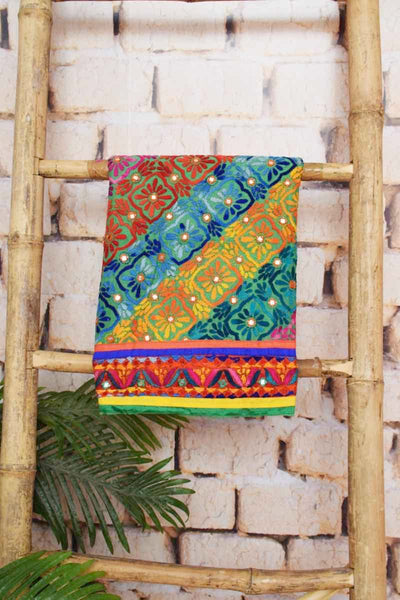 Cotton phulkari suit cheap