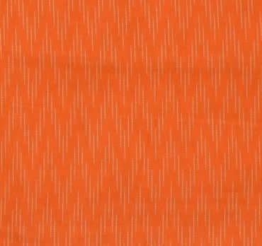 Orange Self Slub Handloom