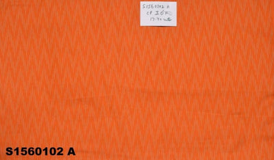 Orange Self Slub Handloom