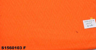 Orange Jacquard Handloom