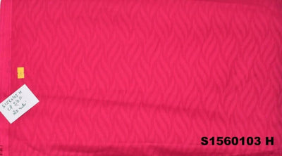 Pink Jacquard Handloom (1.00 Meter Piece)