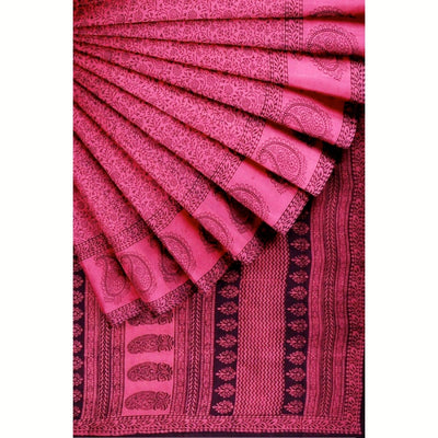 Bagh Mul Cotton Saree - SSEthnics by Sangisathi Shop Online